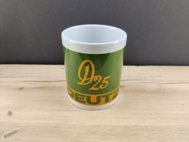 Deutz D25 Traktor Keramik Oldtimer Tasse